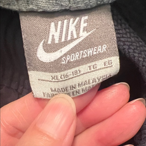 #1395=“24 X 18”Nike Black Track Pants - Picture 3 of 8